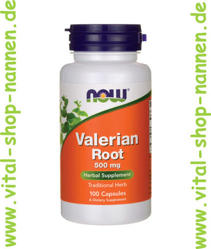 Valerian Root, 500 mg, 100 Kapseln