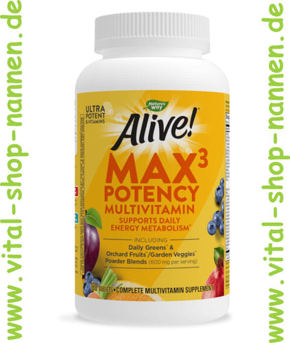 Alive! Multi-Vitamin 180 Tabletten