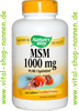 MSM, Pure OptiMSM, 1000 mg, 200 Tabletten