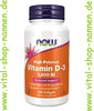 Vitamin D-3, High Potency, 1000 IU, 180 Softgels