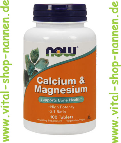 Calcium & Magnesium 100 Tabletten