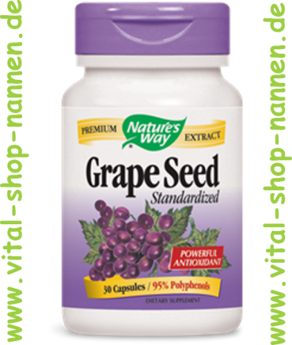 Grape Seed 100 mg, standarisiert 30 Vcaps