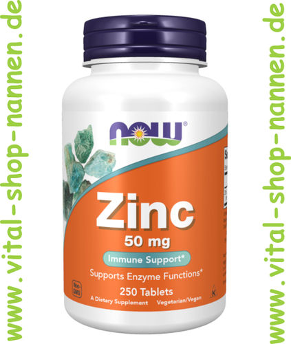 Zink 50 mg 250 Tabletten