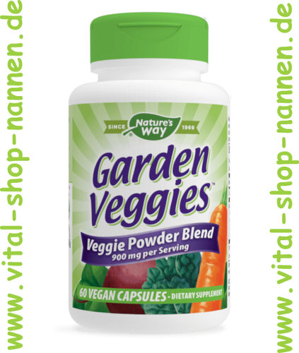 Garden Veggies, 60 vegetarische Kapseln