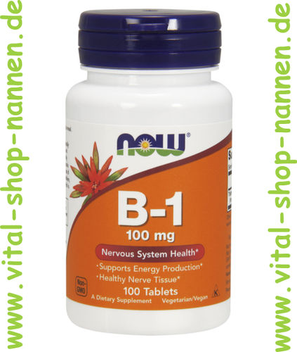 Vitamin B-1, 100 mg, 100 Tabletten