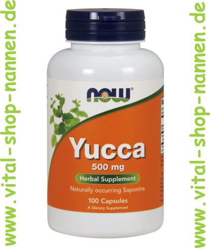 Yucca 500 mg, 100 Kapseln