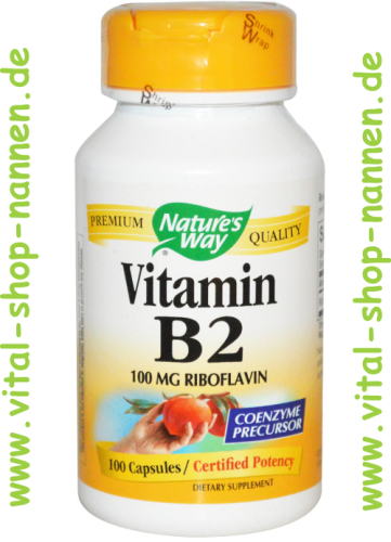 Vitamin B-2 100 mg 100 Kapseln