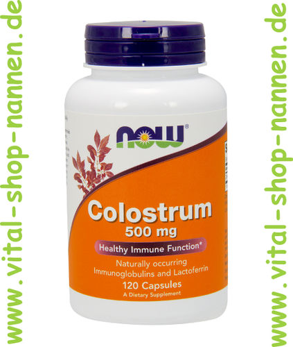 Colostrum, 500 mg 120 veg. Kapseln