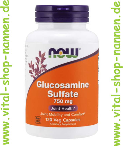 Glucosamin Sulfat, 750 mg, 120 Kapseln