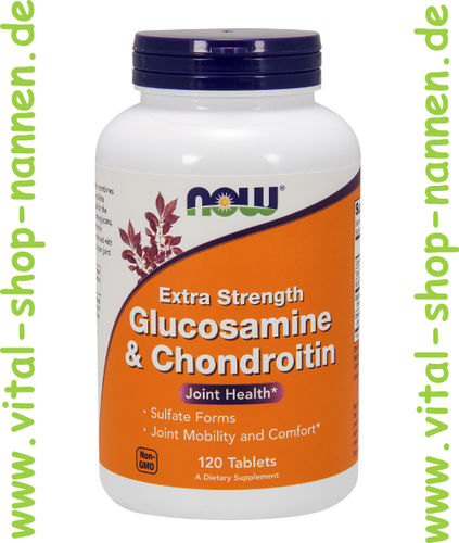Glucosamine & Chondroitin, Extra stark, 120 Tabletten