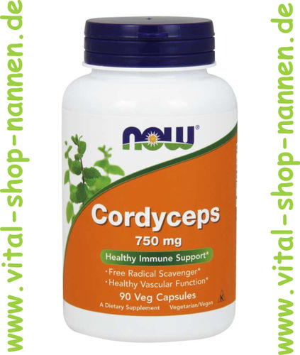 Cordyceps 750 mg, 90 Vcaps