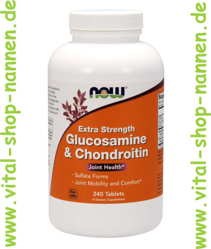 Glucosamine & Chondroitin, Extra stark, 240 Tabletten