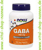 GABA, 750 mg, 100 veg. Kapseln