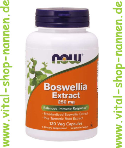 Boswellia Extract 250 mg 120 veg. Kapseln