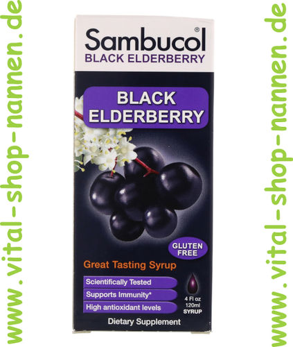 Sambucol, Schwarzer Holunderbeeren-Sirup 120 ml